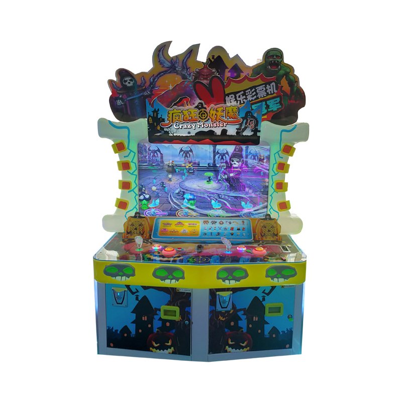 Crazy Monster Video Redemption Game Machine