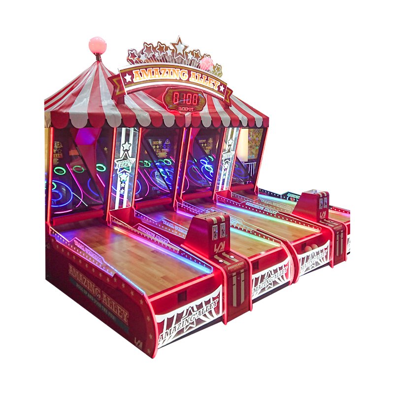 amazing ball arcade skeeball game machine
