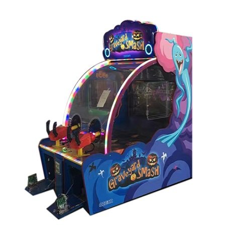 graveyard smash ball shooting game machine