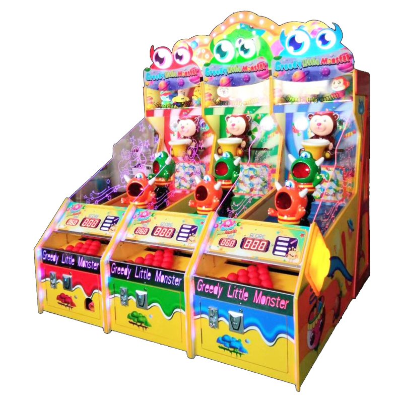 Greedy Little Monster Redemption Ticket Game Machine