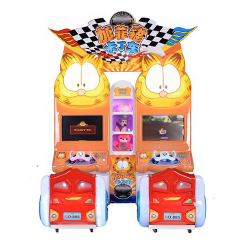 Garfield Kart Kids Arcade Racing Game Machine|2022 Best Arcade Machine For Kids