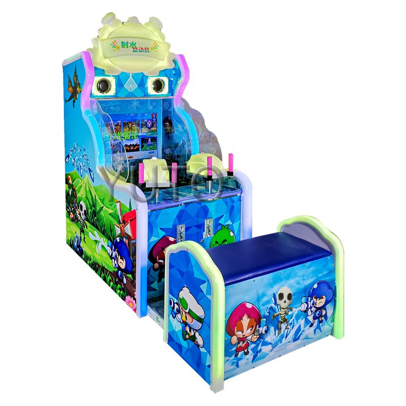 Ice Man Arcade Water Shooting Game Machine For Sale|2022 China Best Kids Arcade Machine