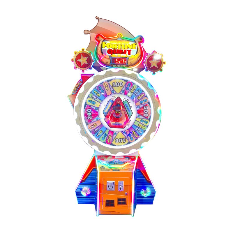 Best Spinning Wheel Arcade Machine Made In China|Factory Price Arcade Wheel Spin Ticket Game For Sale