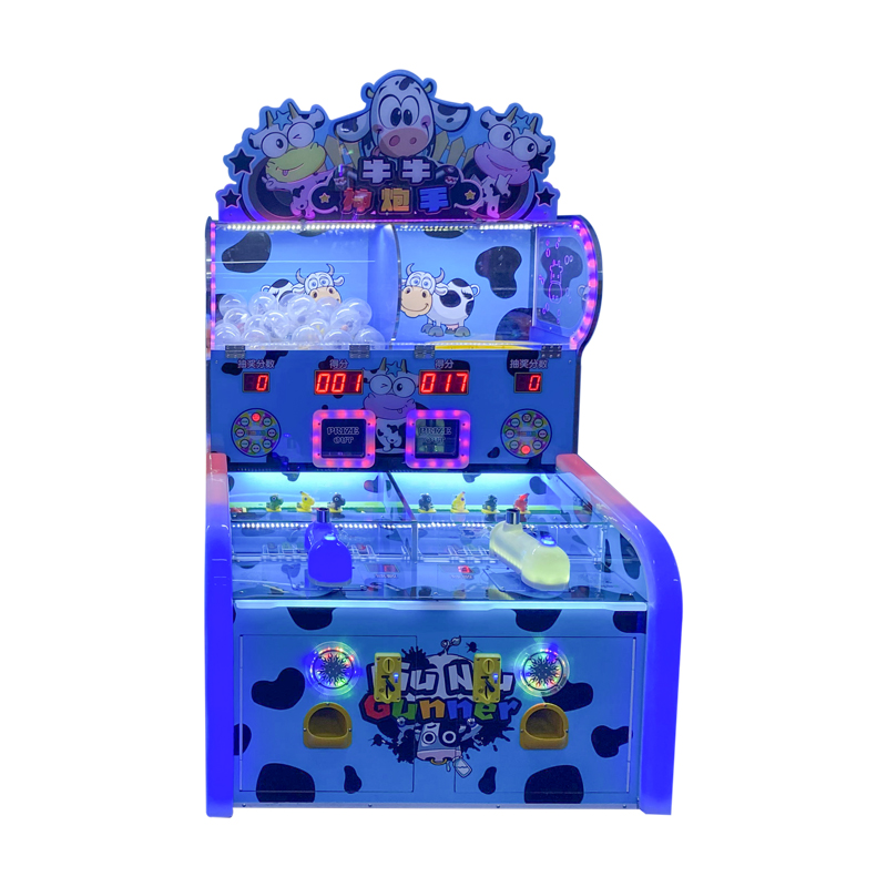 Coin Operated Super cannon Kids Ball Shooting Arcade Game Kids Game Machines