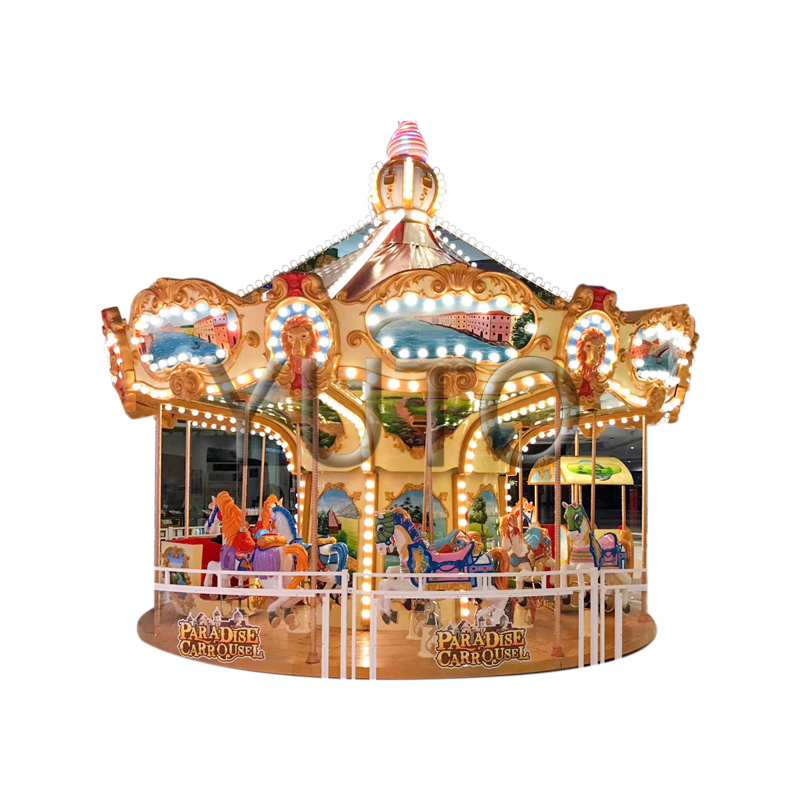 Most Popular The Merry Go Round For Sale|Horse Carousel Ride Made In China