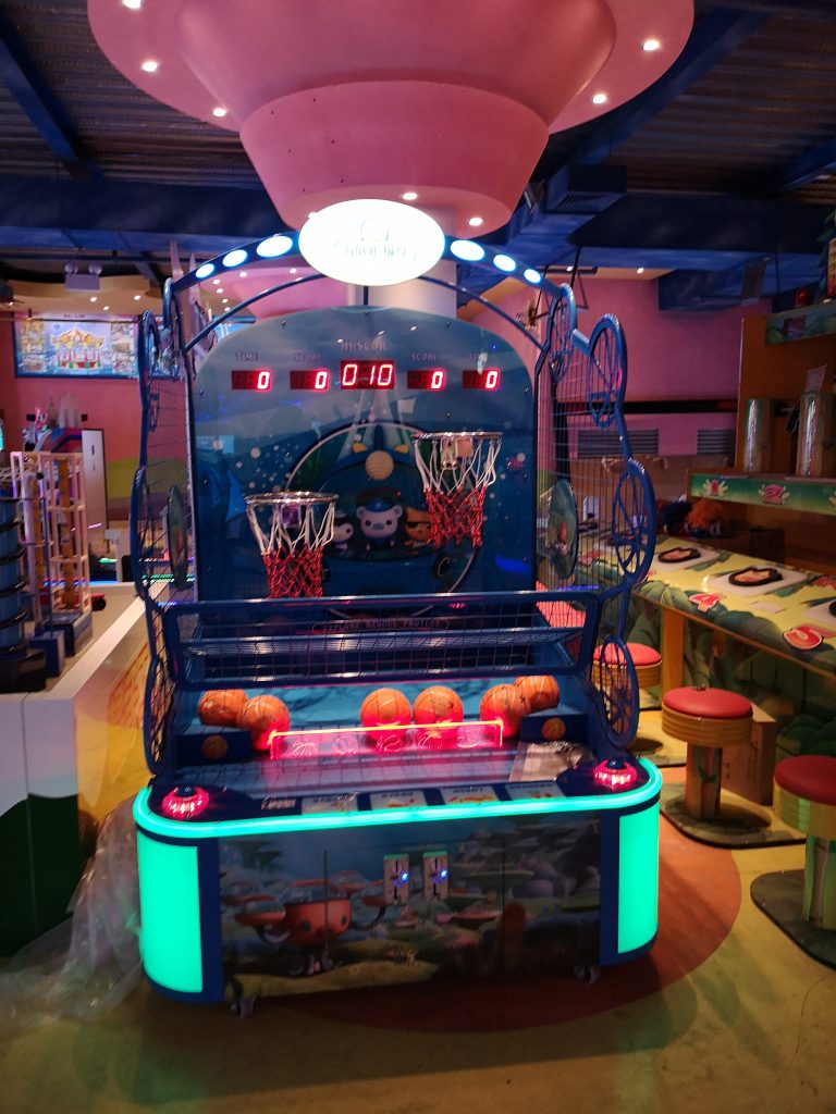 Little Underwater Column Basketball Game Machine