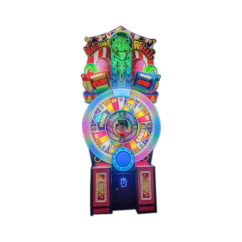 Magician Wheel Arcade Game Machine For Sale|2022 Best Spin Wheel Arcade Machine For Sale