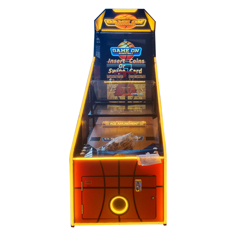 Coin Operated GAME ON Basketball Game Machine