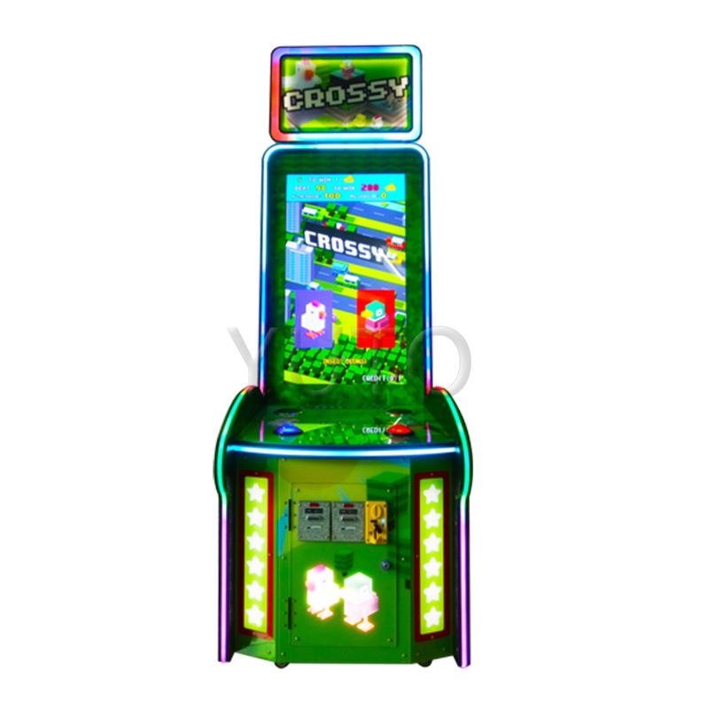 Indoor Coin Operated Crossy Kids game machine Crossy Road Arcade Machine