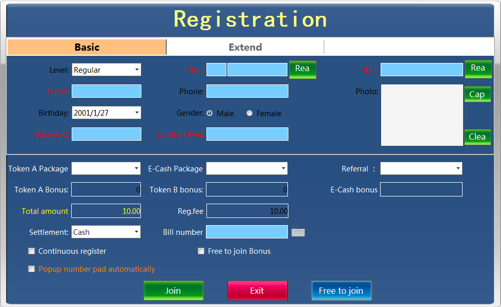 Card system