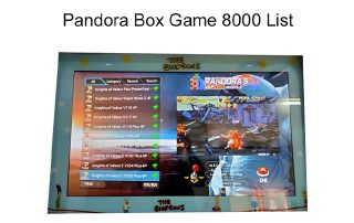 pandora box arcade game list