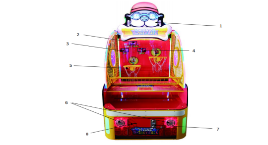 Best Kids Arcade Basketball Made in china|Coin op Kids Arcade Basketball For Sale