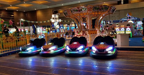 Ground - Net version bumper car It needs to set up the dedicated floor to support the bumper car work during use.
