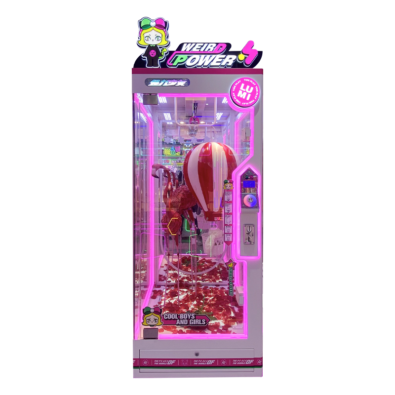 Lumi-Weired Power Scissor Prize Machine