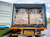 Strike Entertainment Center Bowling Alley container loading