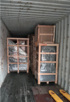 Full Container of Arcade Machines to Germany was loaded