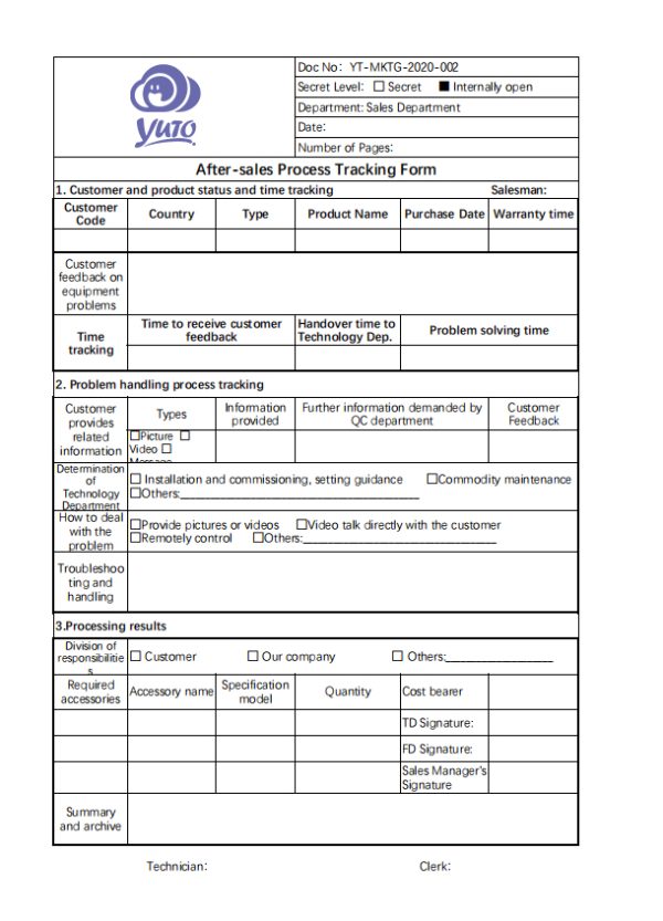 2023 Best Arcade Service Form Yuto