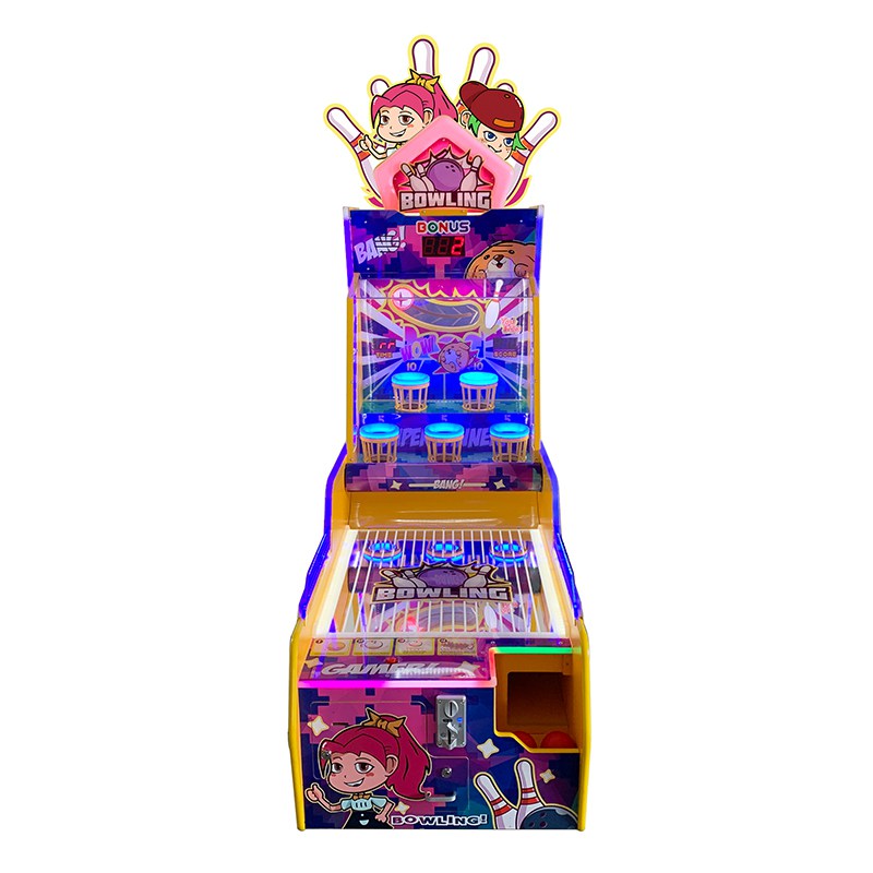 bowling game machine