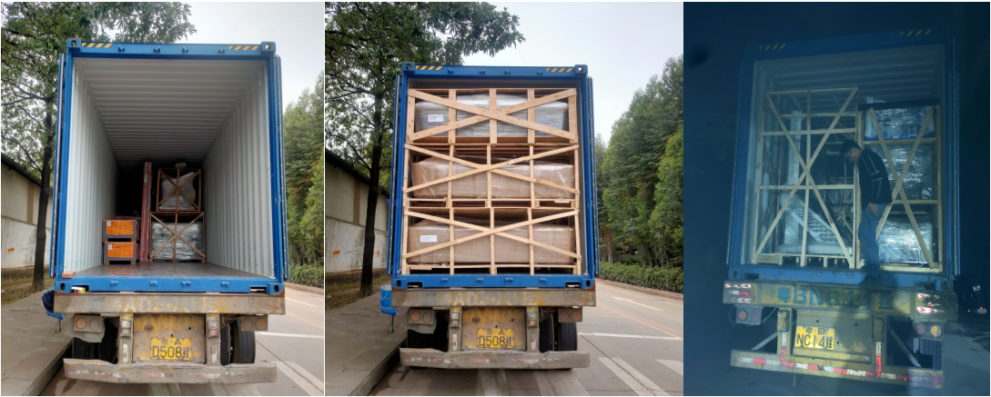 2 Containers To Saudi Arabia Sports Center Were Loaded
