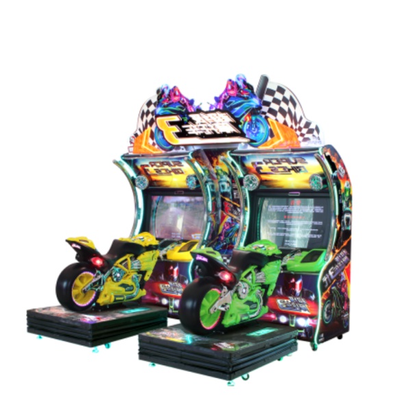 motorcycle racing arcade game