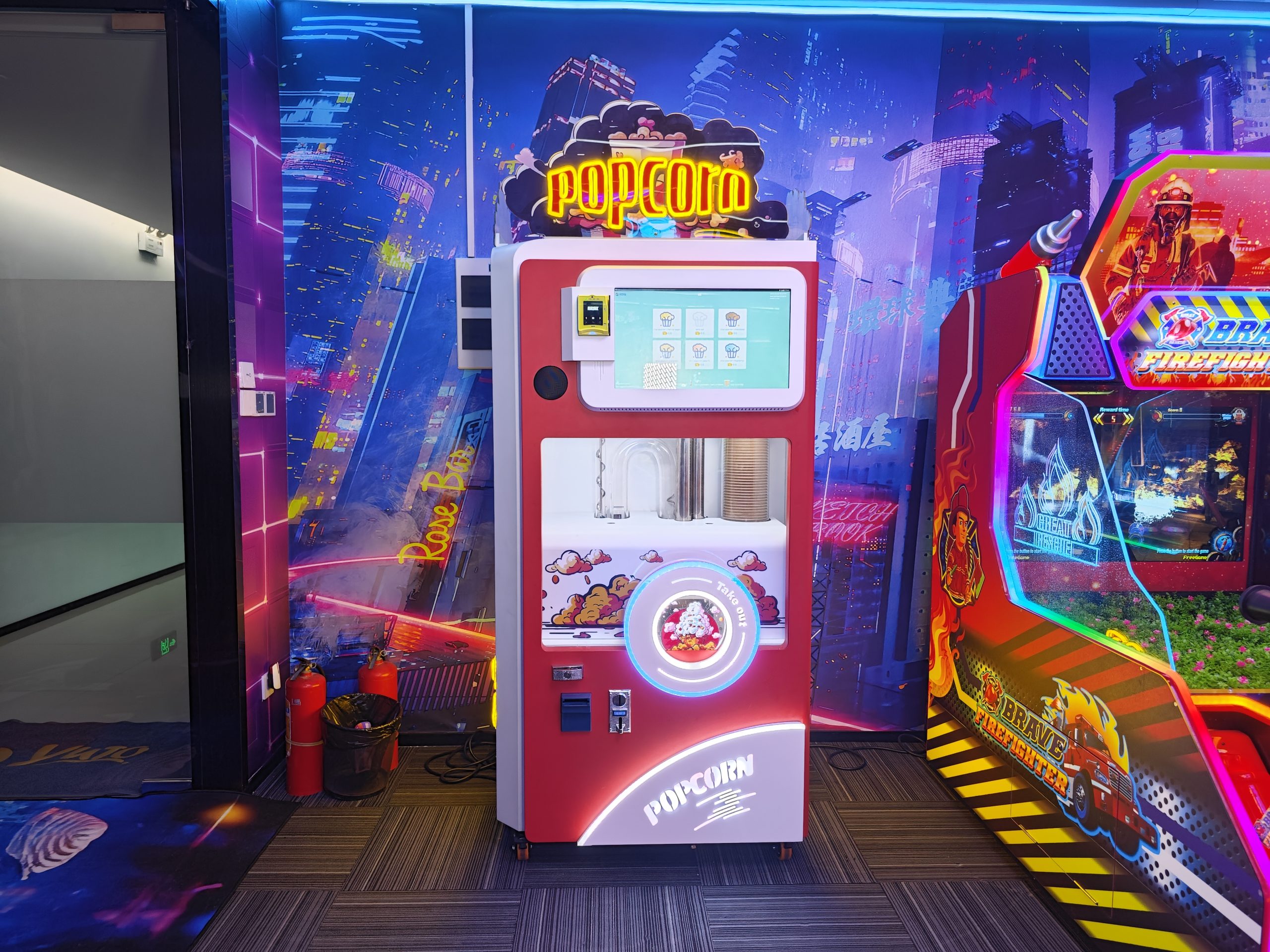  Best Price Popcorn Vending Machine For Sale Made In China