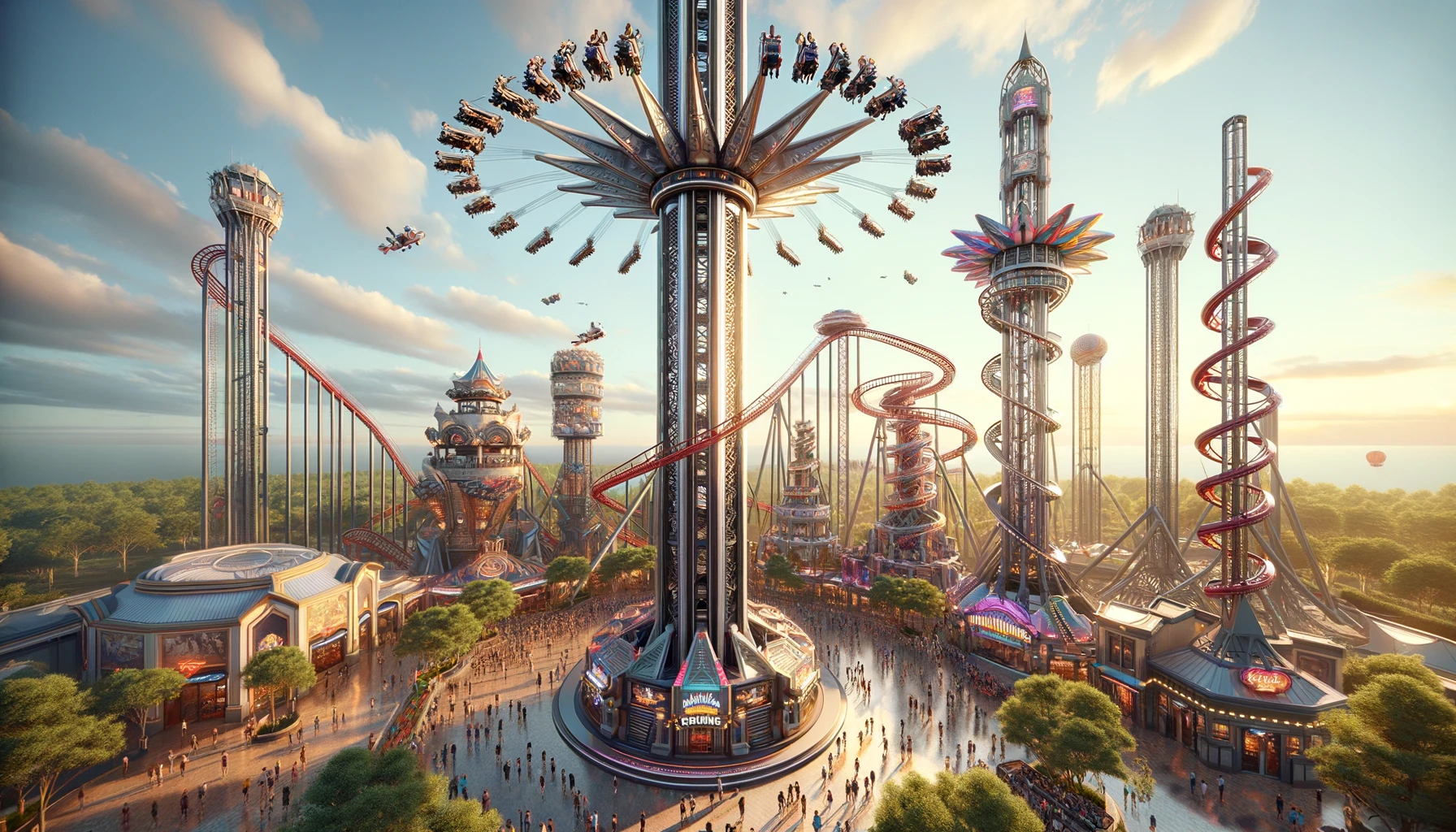 Most Popular Free Fall Rides For Amusement Parks - Made In China
