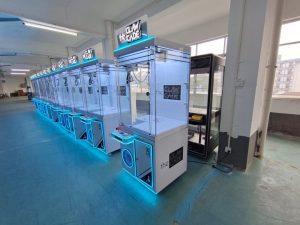Full container customized claw machines been received by US customers