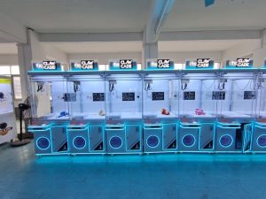 Full container customized claw machines been received by US customers