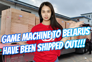 Belarus FEC new game machine delivery out!!!