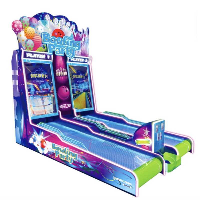 arcade bowling games machine