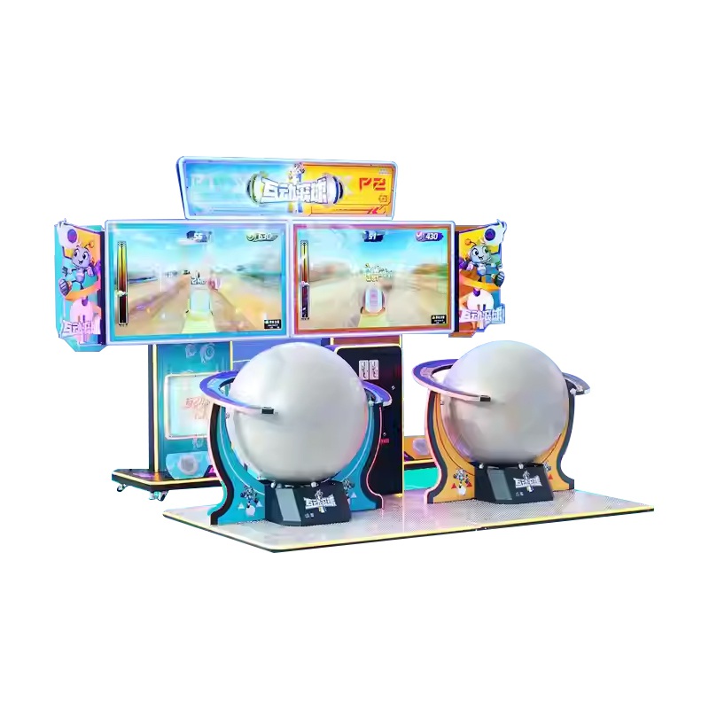 interactive rolling ball arcade games
