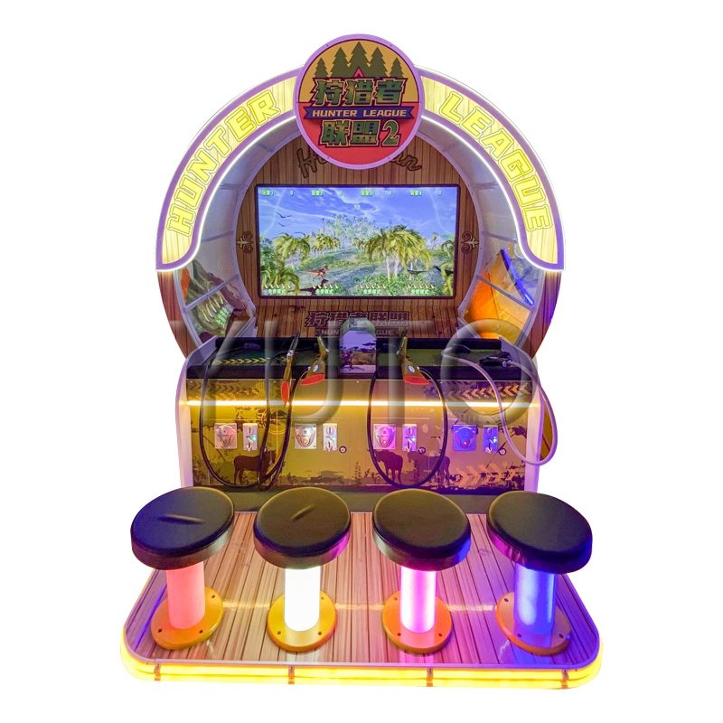 Gun shooting game machine