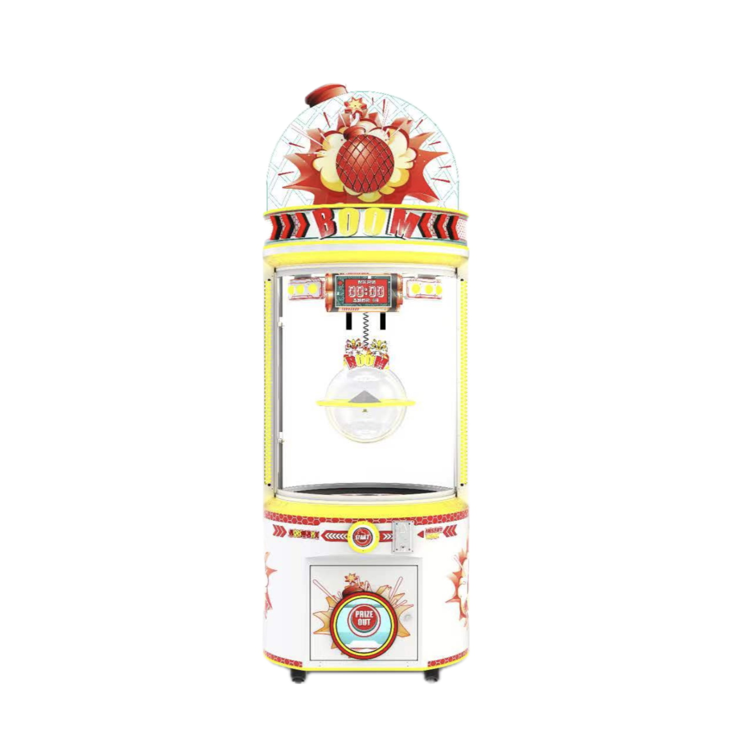 Best Price Single Player Coin Operated Gift Clown Arcade Boom