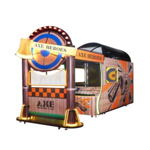 Карнавальные игры: метание героев топора