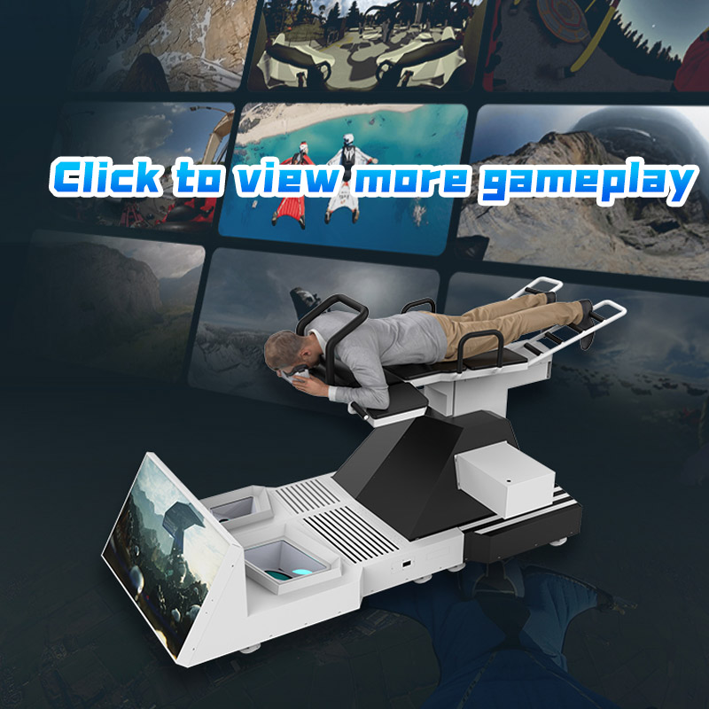 VR Birdly Flight Screen Preview