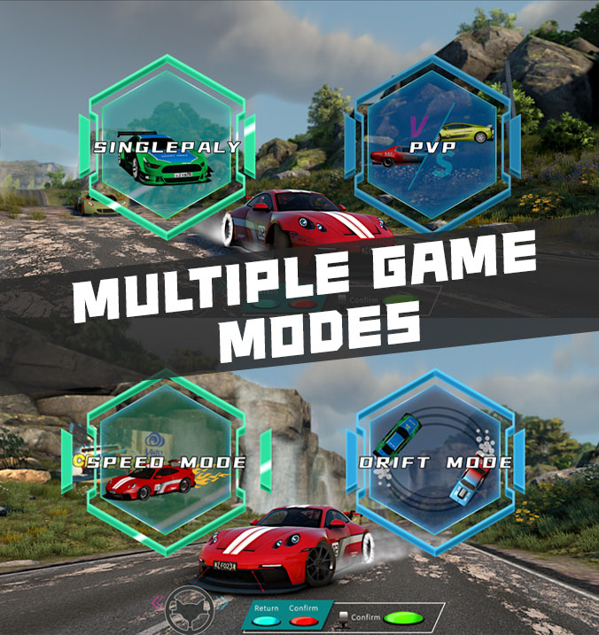 Crazy Drift DR1 Multiple Game Modes