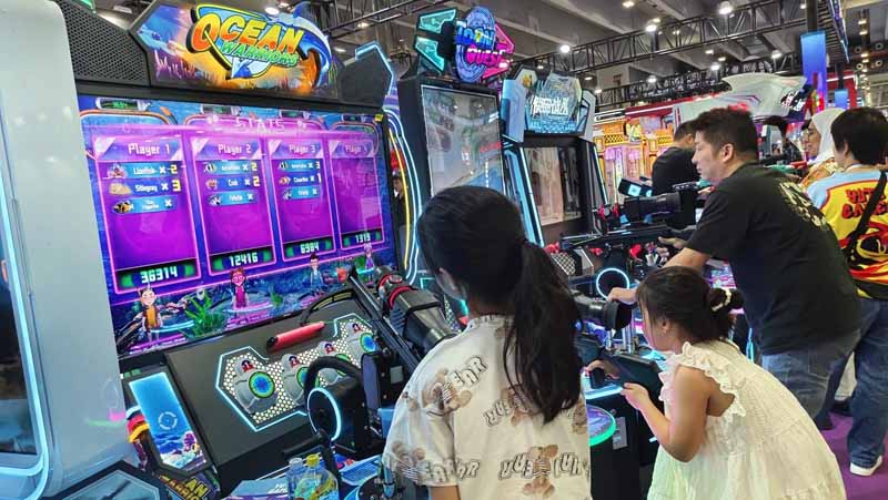 Ocean Warriors arcade shooter