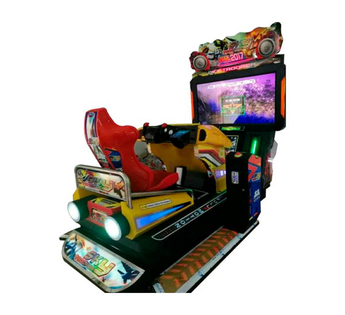Sky-Trooper-Coin-Operated-Airplane-Driving-Arcade-Game