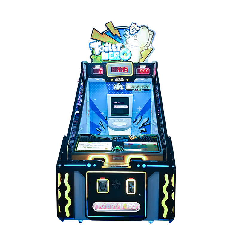 Toilet Bowl Toss Arcade Game