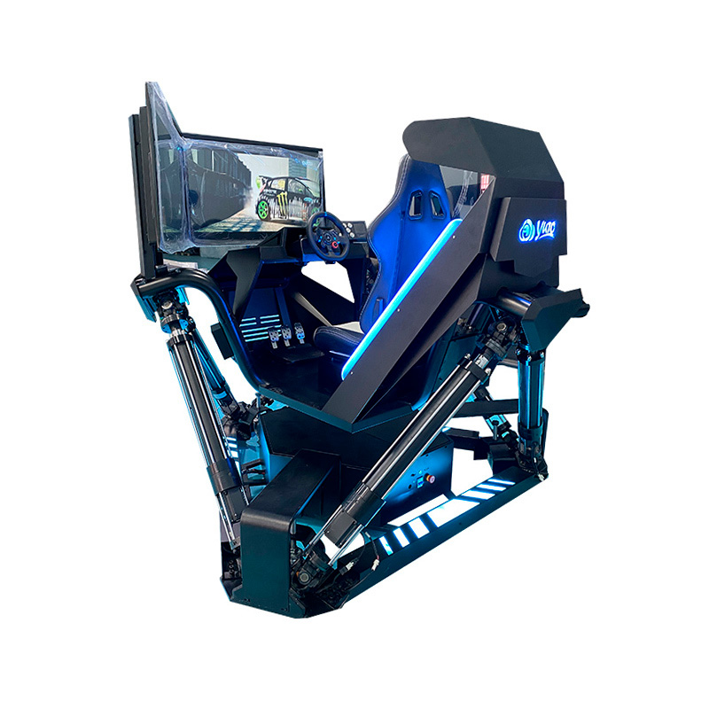 Three-Screen-Six-Axis-Full-Motion-Racing-Simulator